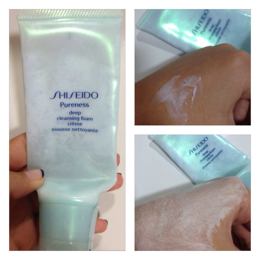 10 años usando Deep Cleansing Foam de la línea Pureness de Shiseido